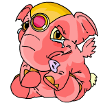 Sad pink elephante (old pre-customisation)