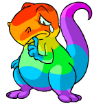 Sad rainbow grarrl (old pre-customisation)