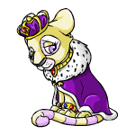 Sad royalgirl kougra (old pre-customisation)