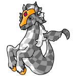 Sad checkered peophin (old pre-customisation)
