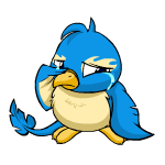 Sad blue pteri (old pre-customisation)