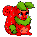Sad strawberry usul (old pre-customisation)