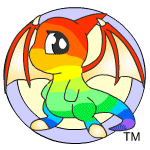 Classic Background rainbow shoyru (old pre-customisation)