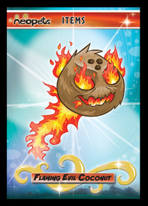 Flaming Evil Coconut