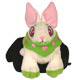 Green Cybunny Plushie with Velvet Bag