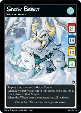 The Snow Beast