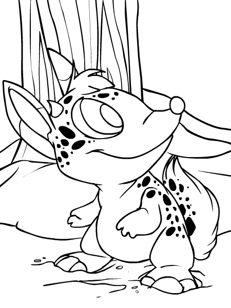 Neopets - Terror Mountain Colouring Pages